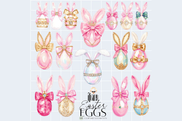 Download Watercolor Easter Eggs Clipart - Easter egg Collection