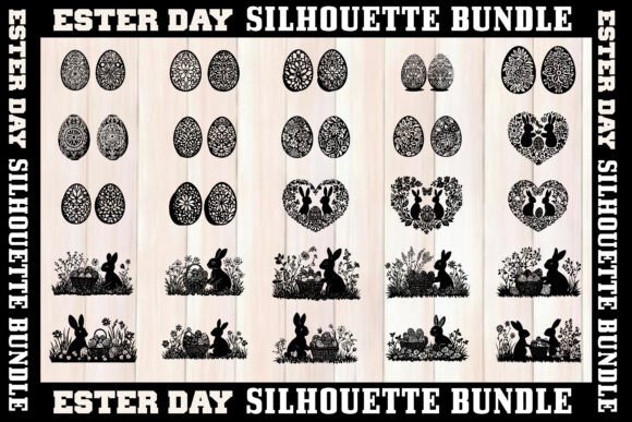 Download Easter Day Silhouette Bundle - Easter day Collection