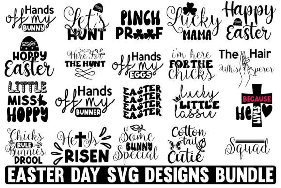 Download Easter Day SVG Designs Bundle - Easter day Collection