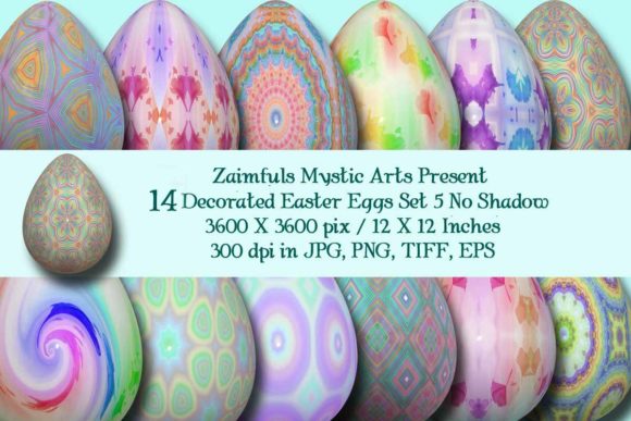 Download 12 Easter Eggs 3D Pack 5 - Easter egg Collection