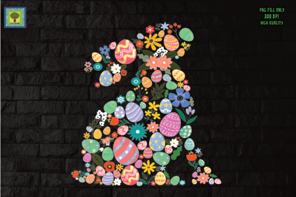 Download Bunny Flowers Floral Easter Eggs - Easter egg Collection