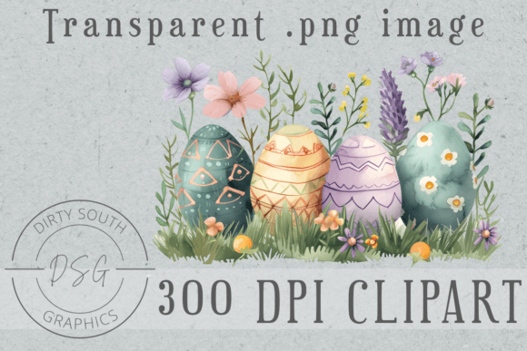 Download Watercolor Floral Easter Eggs - Easter egg Collection
