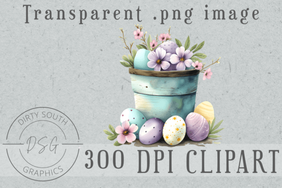 Download Floral Easter Eggs Potted Arrangement - Easter egg Collection