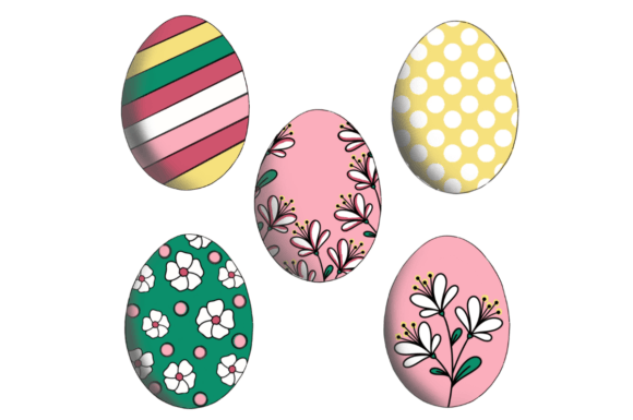 Download Floral Easter Eggs - Easter egg Collection