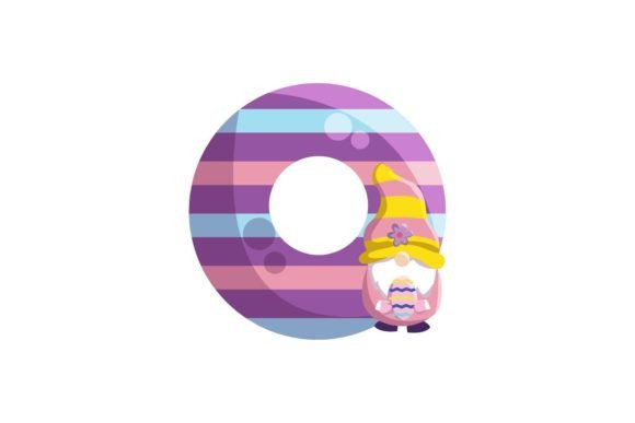 Download Easter Egg Gnome Alphabet O Illustration - Easter egg Collection