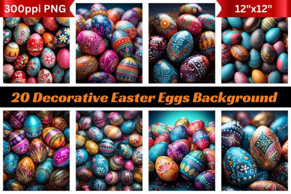 Download Decorative Easter Eggs Backgrounds - Easter egg Collection