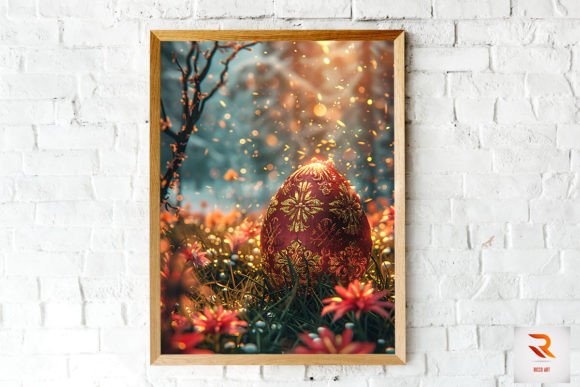 Download Fantasy Easter Eggs in the Forest Art - Easter egg Collection